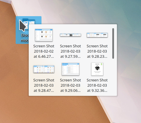 Folder View pop-up is once again wide enough